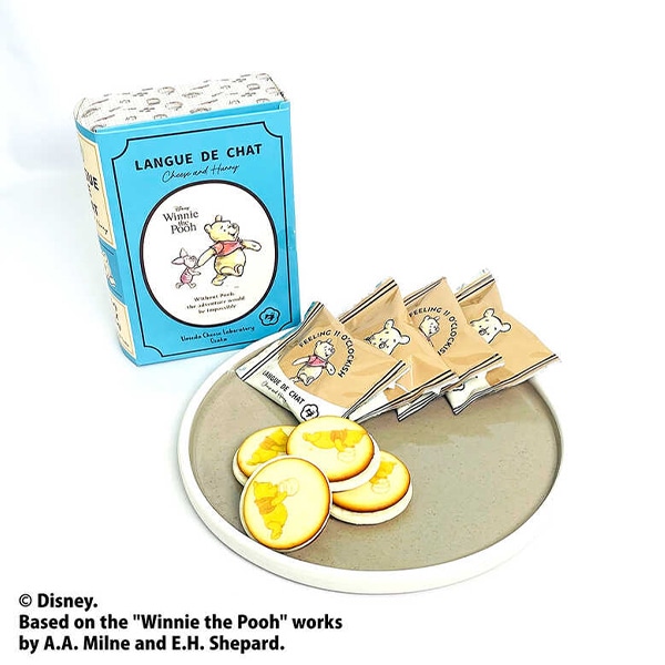 【日本各地のお土産】（送料はまとめ買いがお得！）大阪 「ウメダチーズラボ」 チーズはちみつラングドシャ（ブルー／6枚）