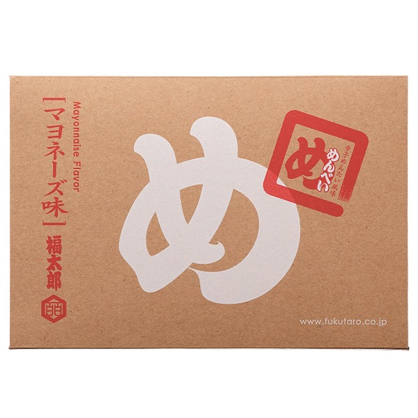 【日本各地のお土産】（送料はまとめ買いがお得！）福岡　めんべいマヨネーズ味（大）（2枚×16袋）