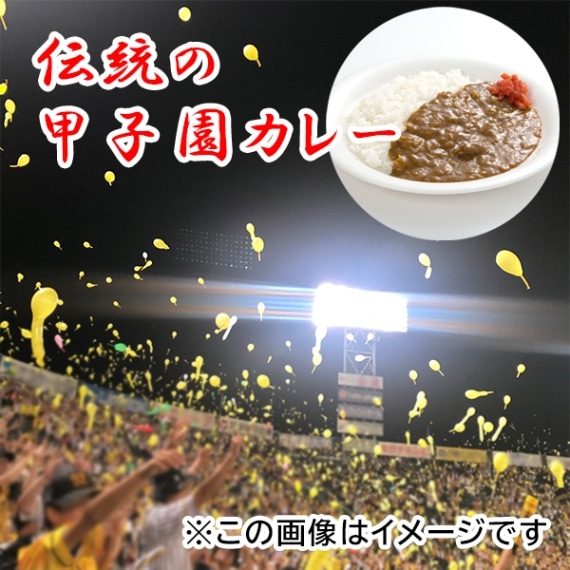 【送料込】12食入り！伝統の甲子園カレー「中辛12食」（レトルトカレー セットA）