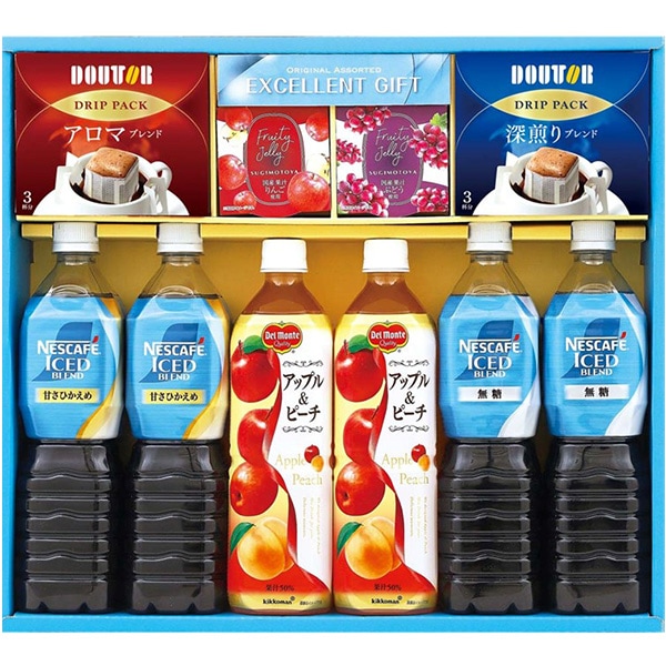 【送料込・お中元】メーカー希望希望小売価格より30％OFF　飲料バラエティギフト