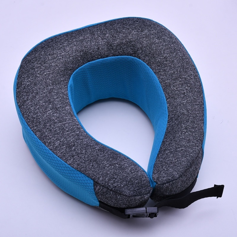 （4512008540465/72/89)モバイル低反発ピロー 折り畳み 携帯型 カラビナ ウレタン 女性用 小さめ 首枕 携帯枕 ポーチ付き 昼寝枕 仮眠 移動 飛行機 安眠 コンサイス CONCISE