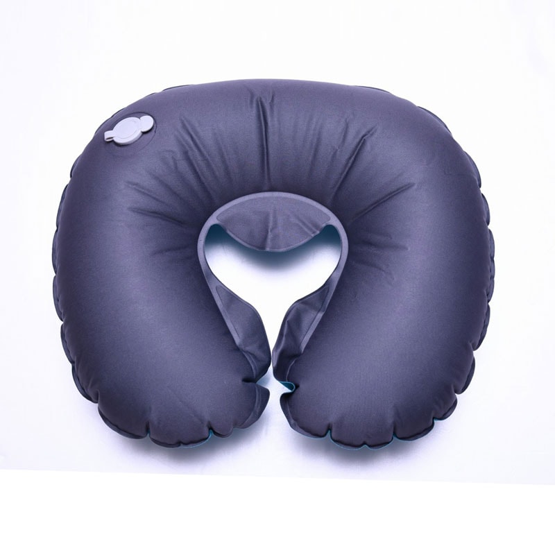 (4512008543121/45/52/69)ポケットピロー エアピロー 携帯型 カラビナ 空気弁 ポケットサイズ 小型 首枕 携帯枕 ポーチ付き 昼寝枕 仮眠 安眠 コンサイス CONCISE