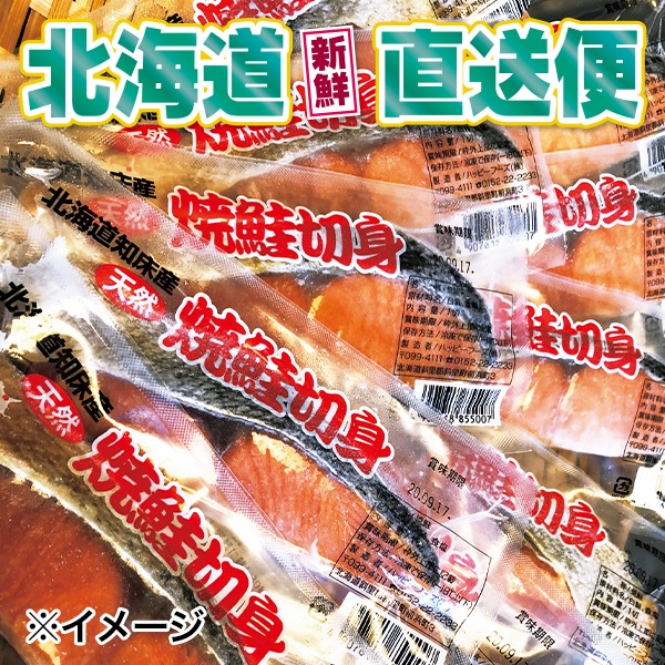 【北海道新鮮直送便】（送料はまとめ買いがお得！）天然塩鮭切り身（10切）＆甘口たらこ（300g）人気ご飯のお供2点セット