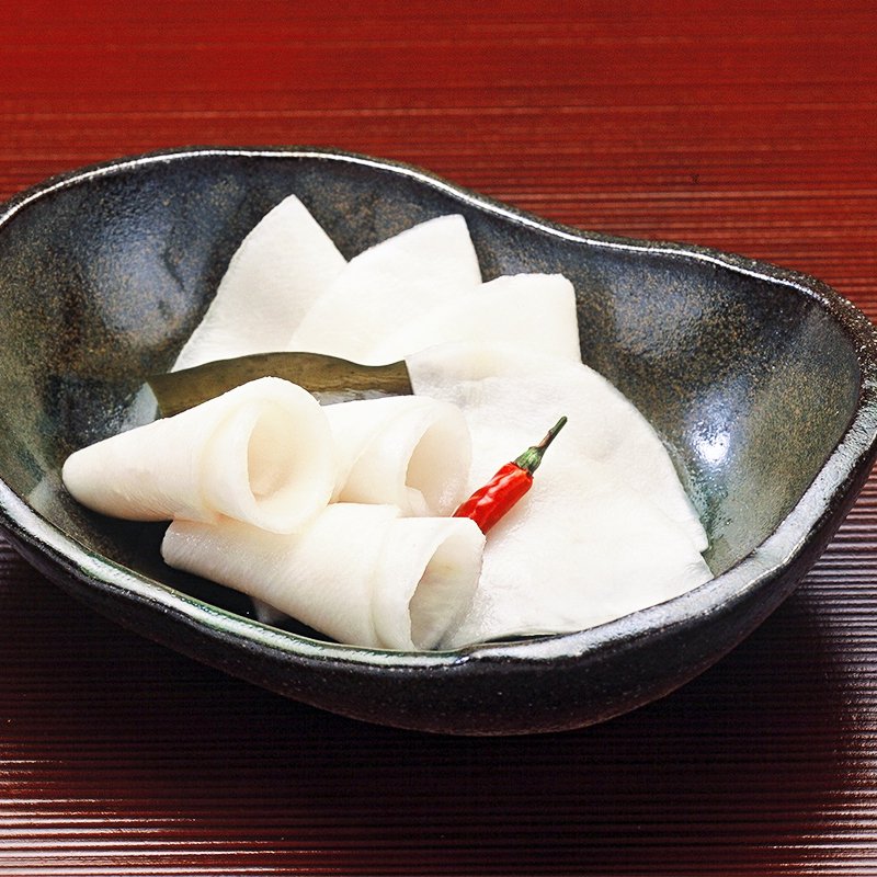 【送料込】千枚漬 木樽8.5号（255×70mm）内容量520g