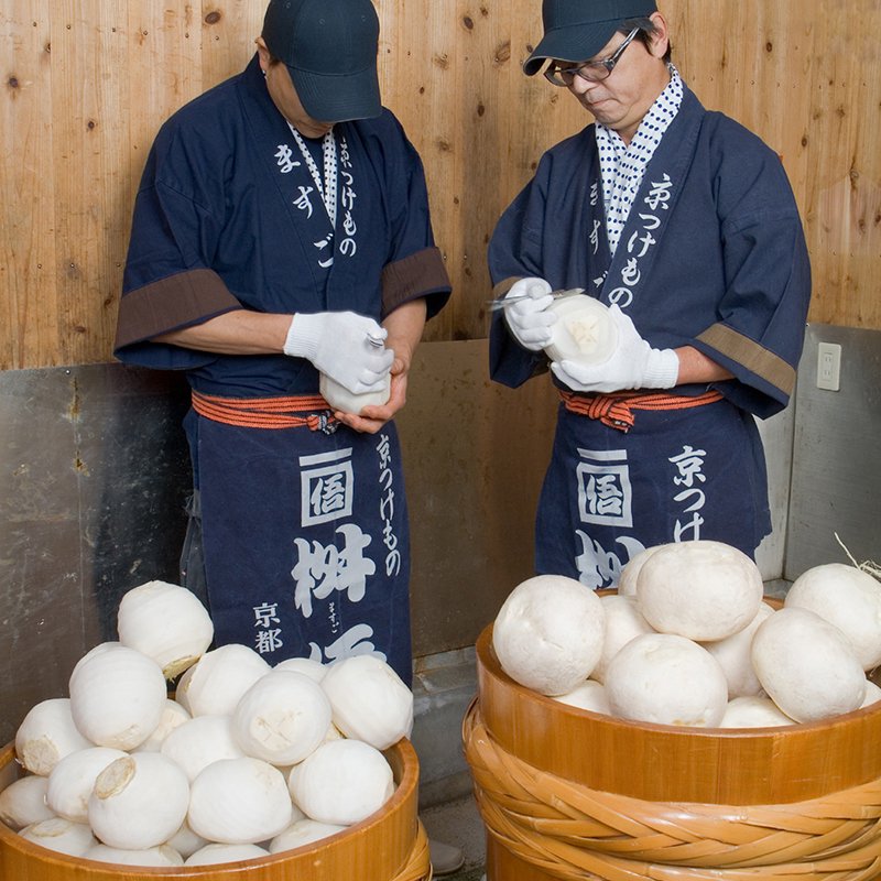 【送料込】千枚漬 木樽8.5号（255×70mm）内容量520g
