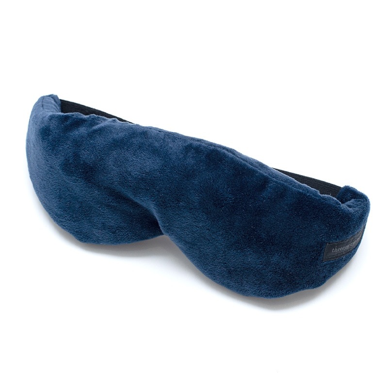 （4512008539971/88/95）スリーピーアイマスク 睡眠用アイマスク 低反発ウレタン 立体 光漏れ防止 安眠 仮眠 フライト 長さ調節 機内 海外 トラベル コンサイス CONCISE 21-0140