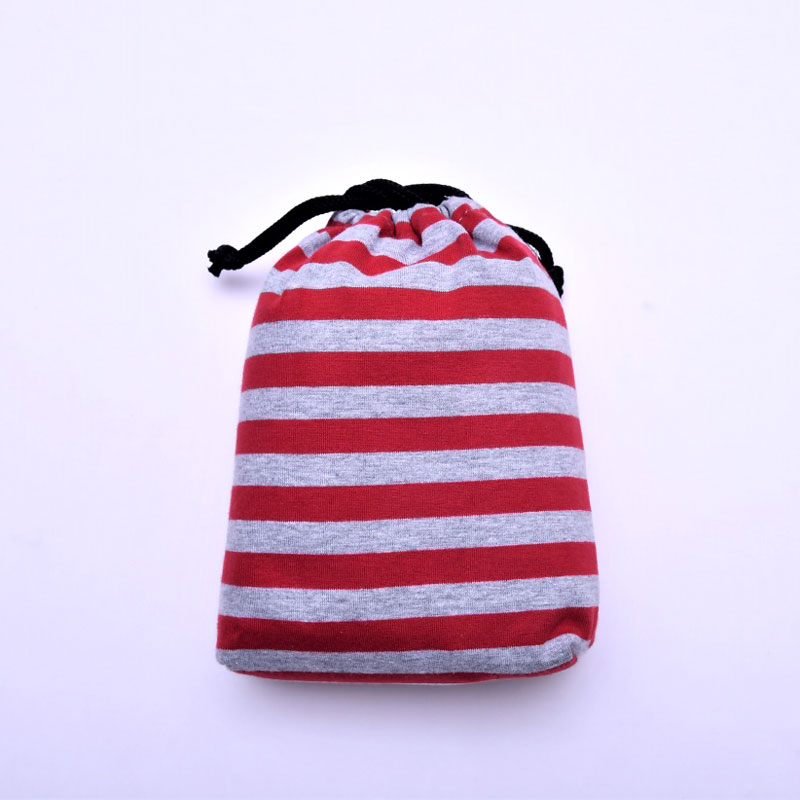 （4512008527473/80/97)ボーダー・トラベルスリッパ 携帯式 巾着付き ルームシューズ ポータブル むくみ防止 機内 滞在先 室内履き 旅行用 フライト コンサイス CONCISE