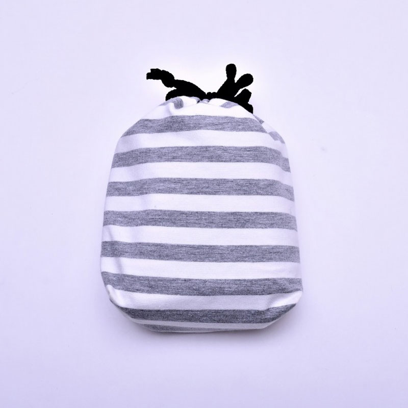 （4512008527473/80/97)ボーダー・トラベルスリッパ 携帯式 巾着付き ルームシューズ ポータブル むくみ防止 機内 滞在先 室内履き 旅行用 フライト コンサイス CONCISE