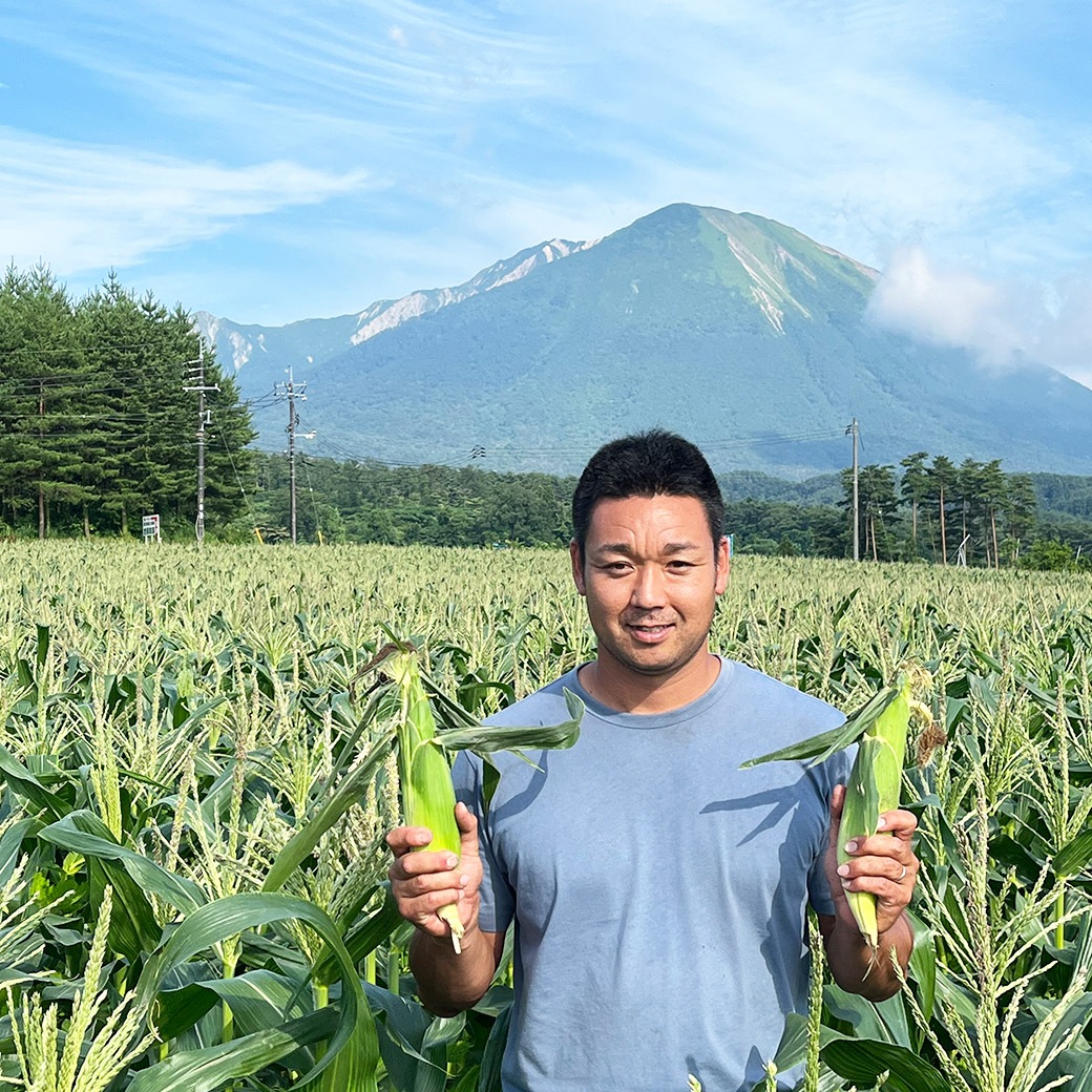 【送料込】バナナに匹敵する甘さ!!大山の恵みたっぷりのトウモロコシ『ゴリラコーン・ドルチェドリーム』10本セット（約350～450ｇ/本）