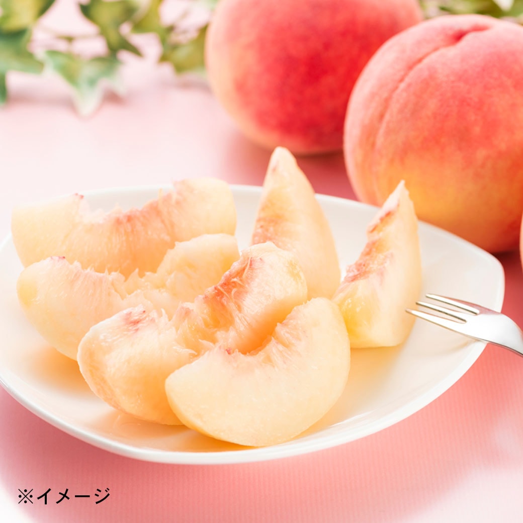 （予約販売）太陽と赤土が育んだ極上の甘み「桃 あかつき」贈答箱入り2.5～3kg（6～8玉）
