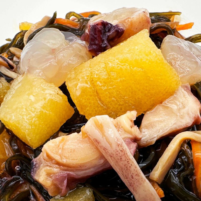 【送料込みでこの価格！】北海道から直送！ 海鮮増毛漬け（北海道産数の子使用）甘えび・たこ入 ＜130g＞セット