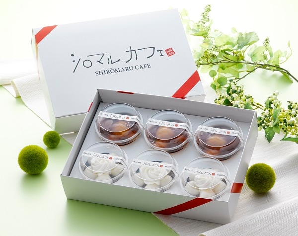 送料込】北海道シロマルカフェ 白玉スイーツセット（クリームぜんざい