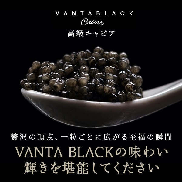 【日本販売記念特別企画】50%OFF！高級キャビア　10～12年物（VANTA BLACK)　30ｇチョウザメ品種を厳選
