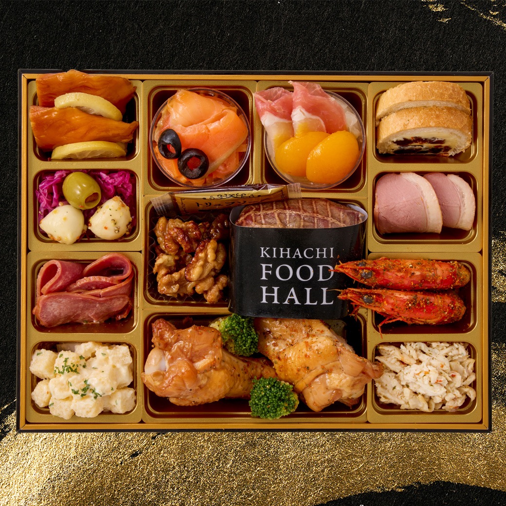 【2026年新春おせち】東京青山「KIHACHI」監修 KIHACHI FOOD HALL オードブル&パフェアイス