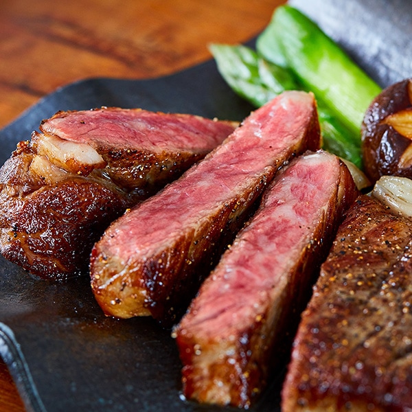 【創業明治27年 登起波】 米沢牛・ロースステーキ240g(120ｇ×2枚)