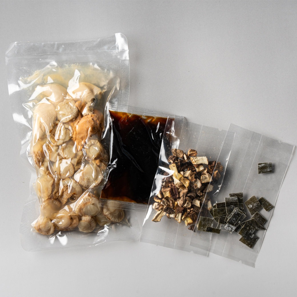【送料込】「北海道産ホタテがゴロゴロ炊き込みご飯の素×2袋」ホタテ卵とホタテヒモも入って美味しい！