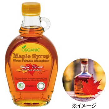 【世界のお土産】（送料はまとめ買いがお得！）カナダ 土産 オーガニック メープルシロップ ゴールデン 250ml