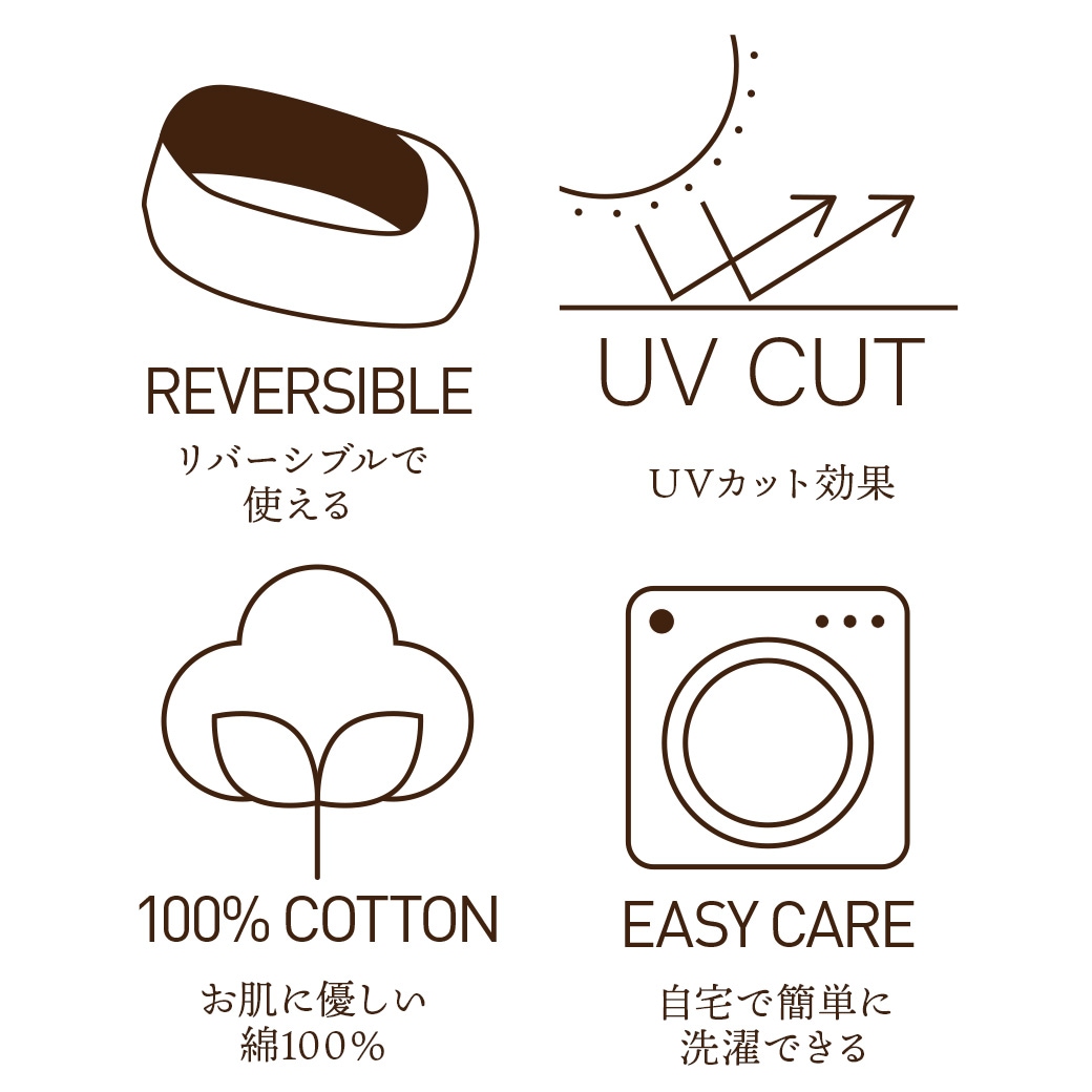 【送料込】表と裏が異なる配色・クルクル巻くと違う表情が楽しめる!おしゃれなマフラー【男女兼用】『今治 コットンスヌード』<全8色>