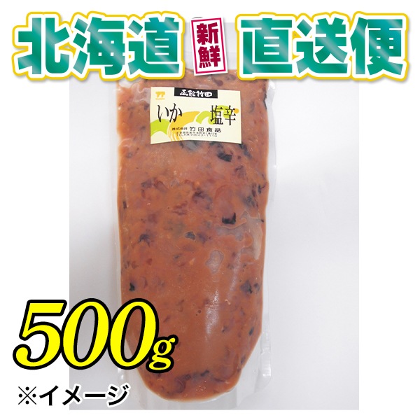 【北海道新鮮直送便】（送料はまとめ買いがお得！）特製いか塩辛（500g）