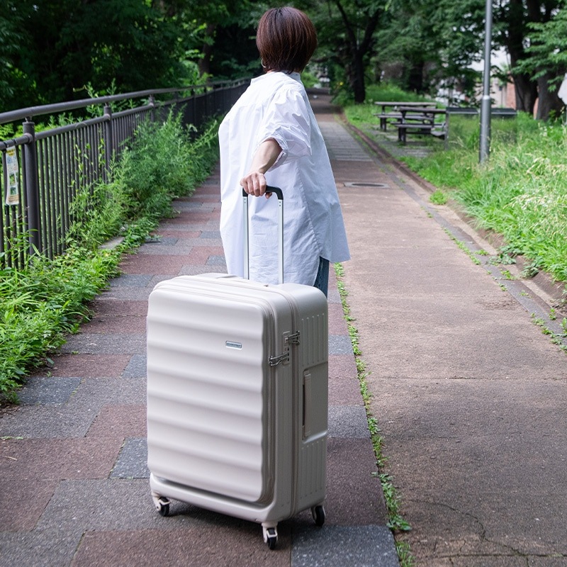 (4512008545064/71/88)Nouvelle Vague ヌーベルバーグ LNV002 95L 74cm スーツケース 7泊 横開き ガルウイングフロントオープン 超軽量 静音 ストッパー ファスナー ダイヤルロック