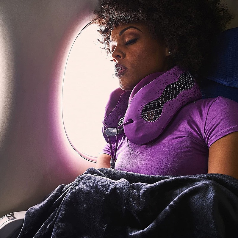 (0815158012832/01)Cabeau Evolution Cool カブー エボリューションクール トラベルネックピロー 旅行用首枕 エヴォリューション 携帯まくら 低反発 折り畳み 仮眠 飛行機 安眠