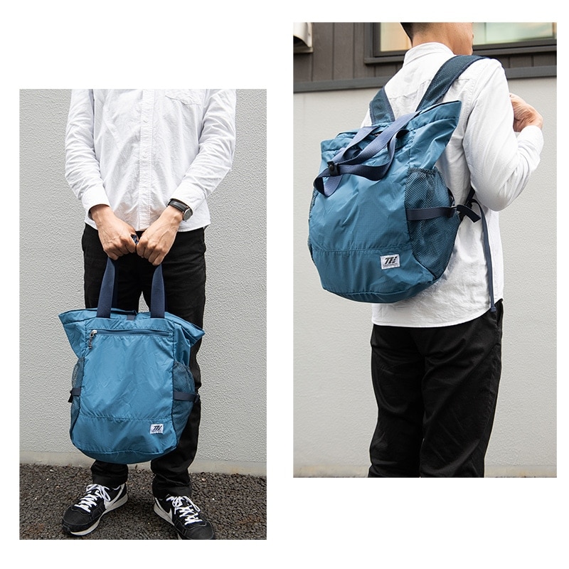 4512008569947/54/61）折りたたみ 防水 リュック トートバッグ 2WAY