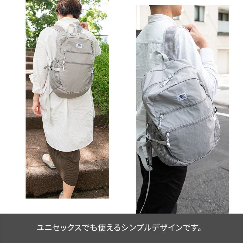(4512008569916/23/30)折りたたみ 防水パッカブル リュック メンズ レディース ユニセックス コンパクト 大容量 バッグ 旅行 トラベル トラベルイクイップメント コンサイス CONCISE