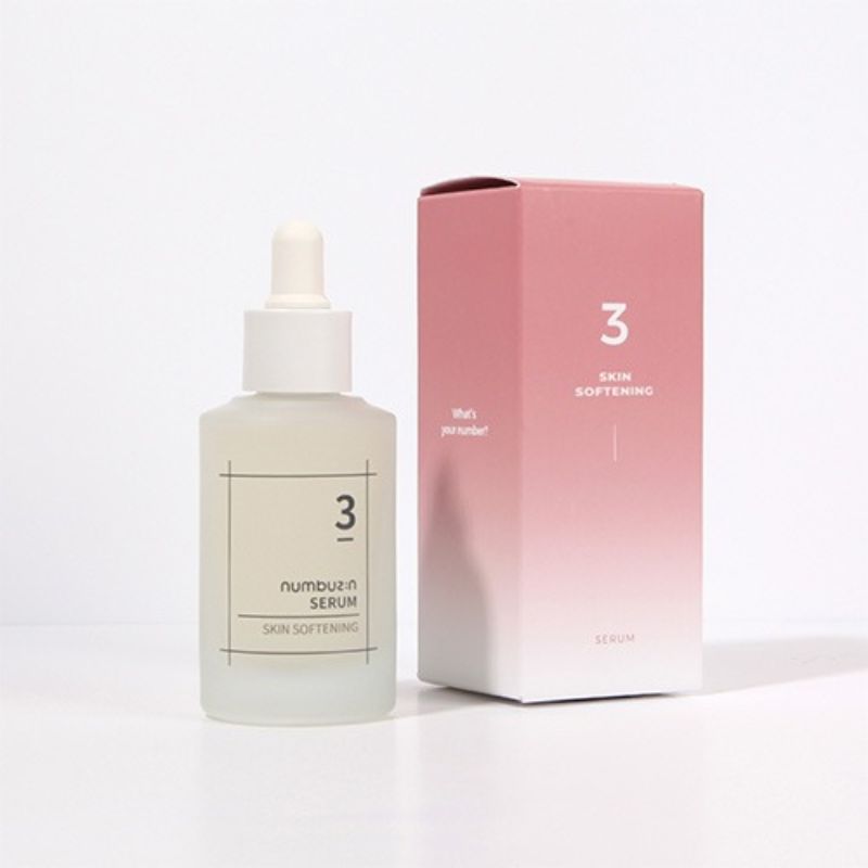 [1個]numbuzin (ナンバーズイン) 3番 すべすべキメケアセラム　50ml　