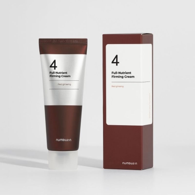 [1個]numbuzin (ナンバーズイン) 4番 高麗人参たっぷり栄養膜クリーム　60ml　