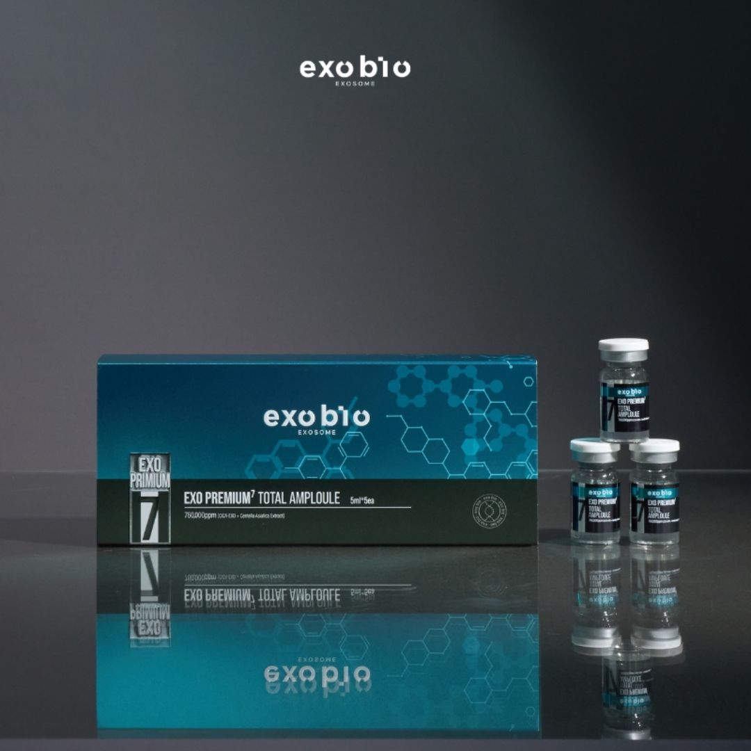 [1箱]exobio(エクソバイオ) エクソ プレミアムトータル アンプル　5ml×5本　