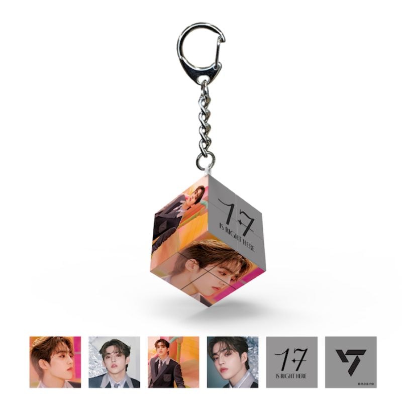[1個]SEVENTEEN(セブンティーン) 公式グッズ ミニキューブキーリング  S.COUPS　　