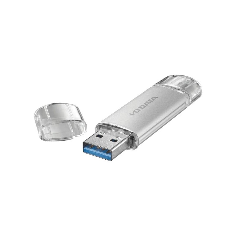 [送料無料][1個]【直送品】USB-A＆USB-C搭載USBメモリー（USB3.2 Gen1） 32GB シルバー　　