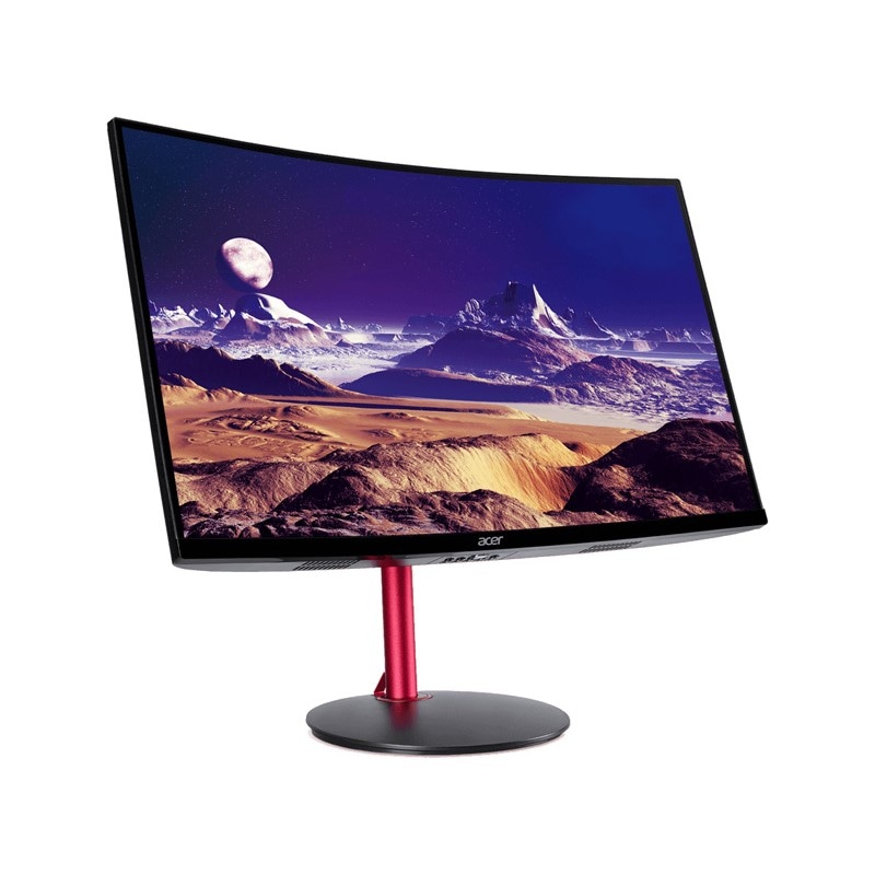 [送料無料][1個]【直送品】Nitro 27型ワイド液晶ディスプレイ (27型/2560×1440/HDMI、DisplayPort/VA/ブラック/スピーカー：あり/非光沢/湾曲(1500R)/WQHD/16:9/400cd/1ms/165Hz)　　