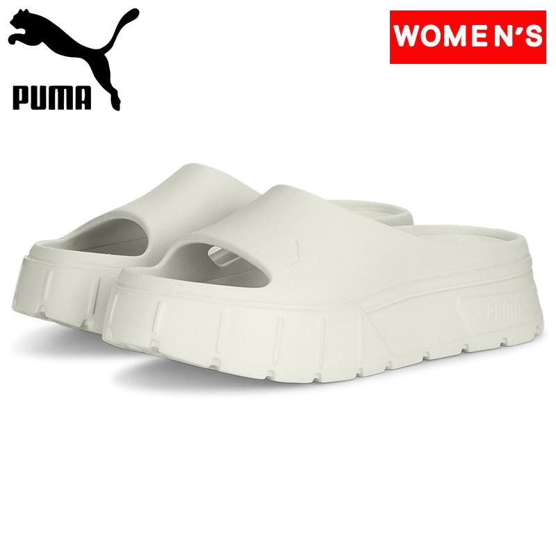 23.0cm PUMA ウィメンズ MAYZE STACK INJEX サンダル (FROSTED IVORY)