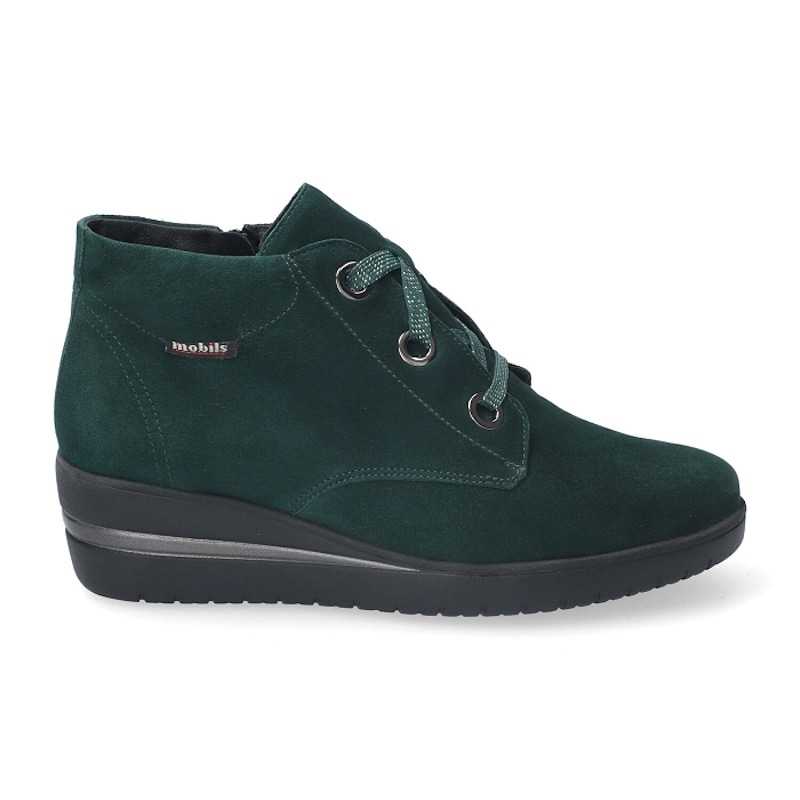 サイズ:UK3.5 Mobils レディースブーツ(DARK GREEN)