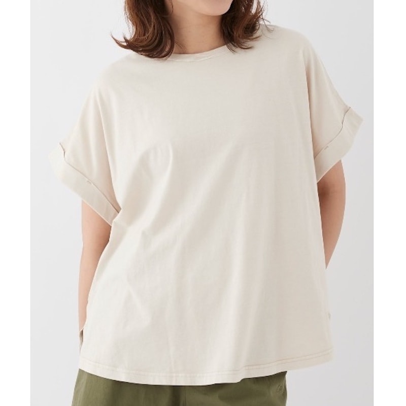 サイズ:M Ocean Pacific レディース 半袖ピグメントTシャツ(BEG)