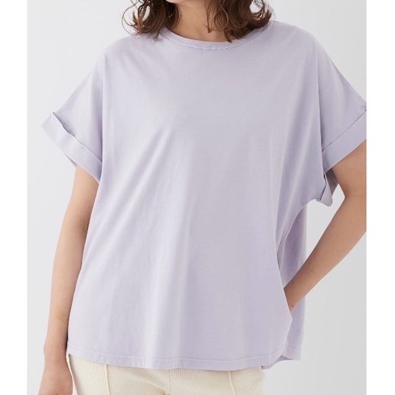 サイズ:M Ocean Pacific レディース 半袖ピグメントTシャツ(PUR)