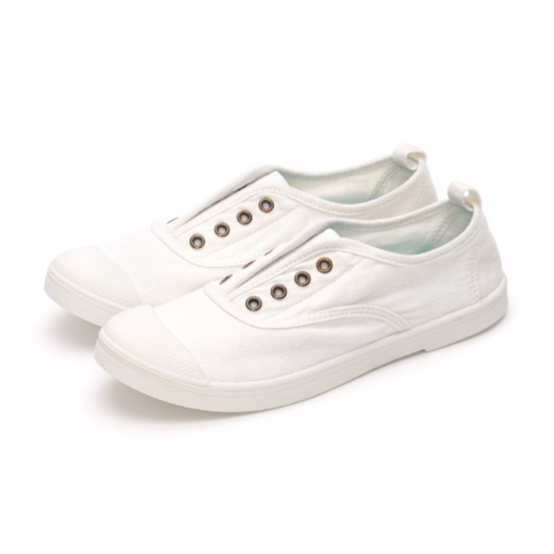 【23.5cm】SKONO レディース Hejon Dailt Ease Slip on Shsoes（IVORY）　　