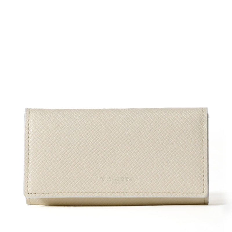 ペッレモルビダ PELLE MORBIDA バルカ Barca キーケース PMO-BA317 (WHT)　　
