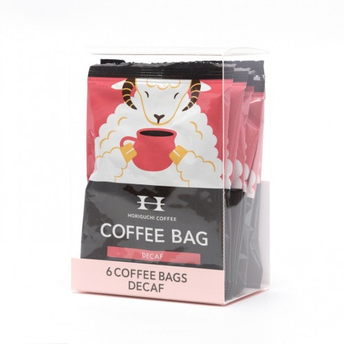 【DECAF】 コーヒーバッグ ６袋入|コーヒーバッグ|コーヒバッグ＆リキッドコーヒー