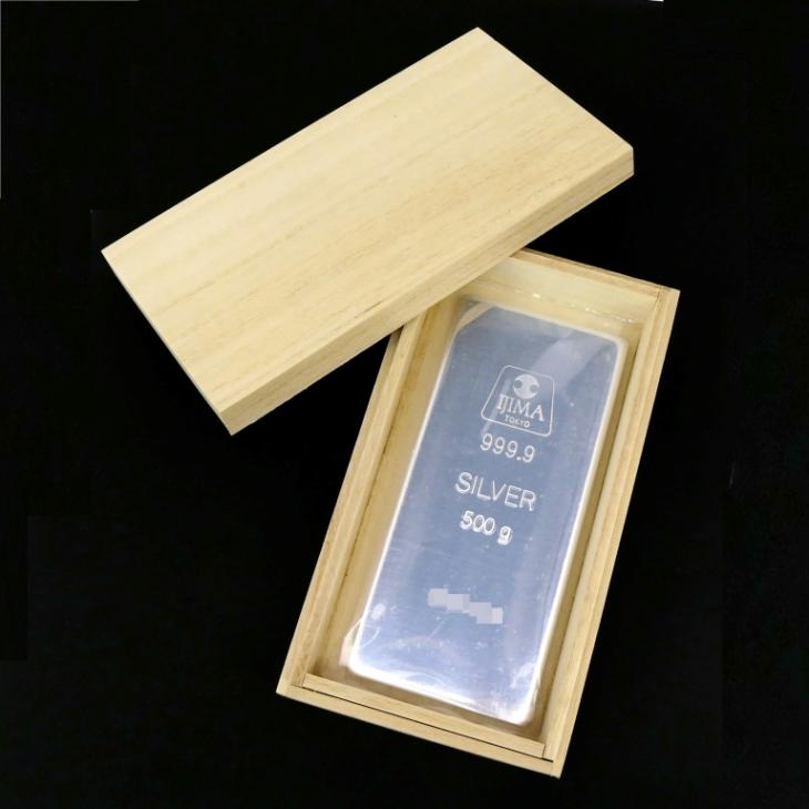 純銀インゴット,500g | 堀田商事公式オンラインショップ