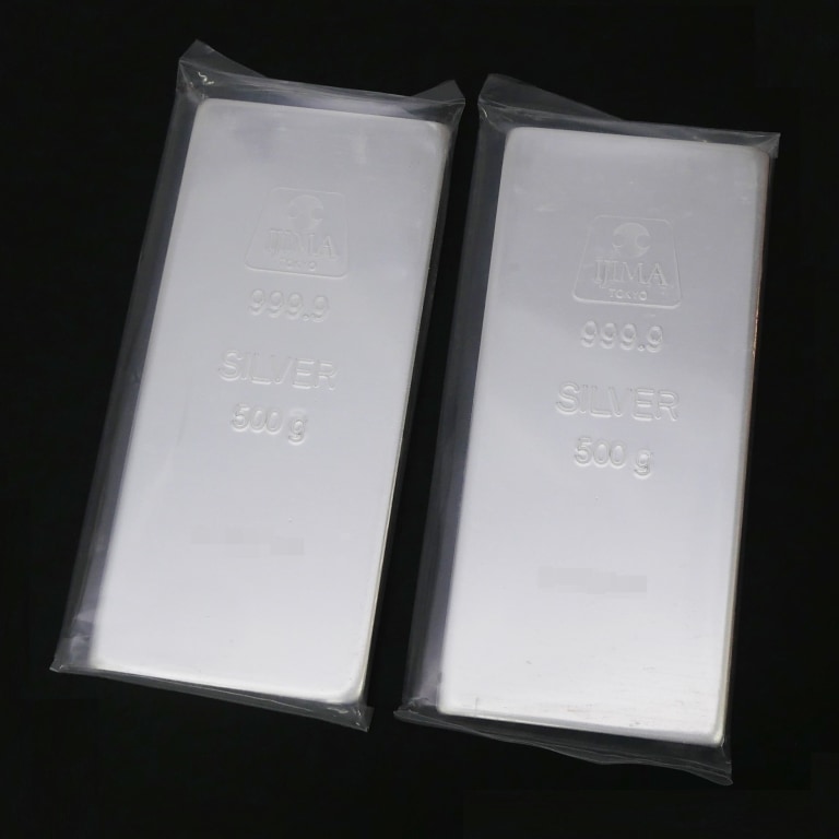 純銀インゴット,1000g(1kg) | 堀田商事公式オンラインショップ