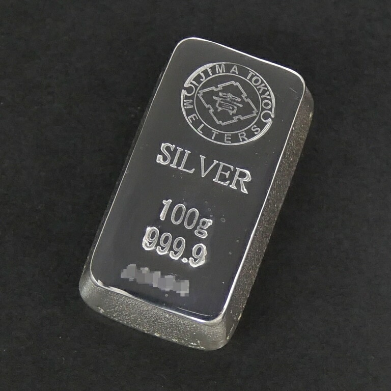 シルバーインゴット 300g 999.9　純銀インゴット シルバーインゴット 300g 999.9純銀インゴット