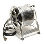 耐摩耗タフホース アルミリール巻 3分（3/8）蔵王産業・スーパー工業・ホンダ対応カプラー付き