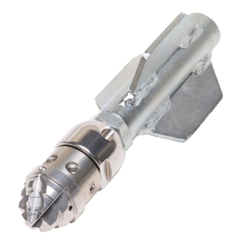 下水管清掃ノズル ロータリングリアクションノズル＋セルフセンタリングガイド セット 1/2メスネジ