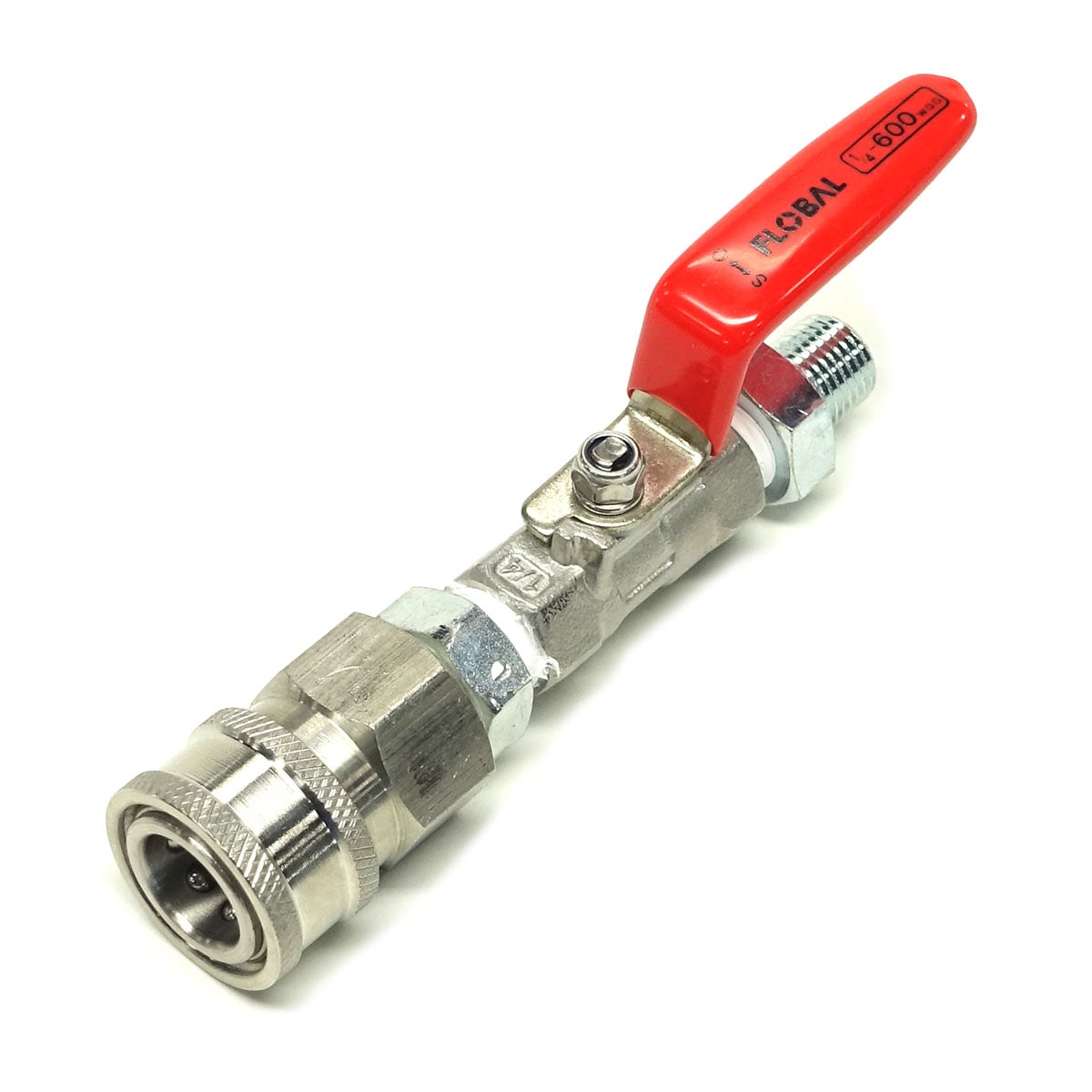 工進等洗浄機→洗管ホース連結バルブ