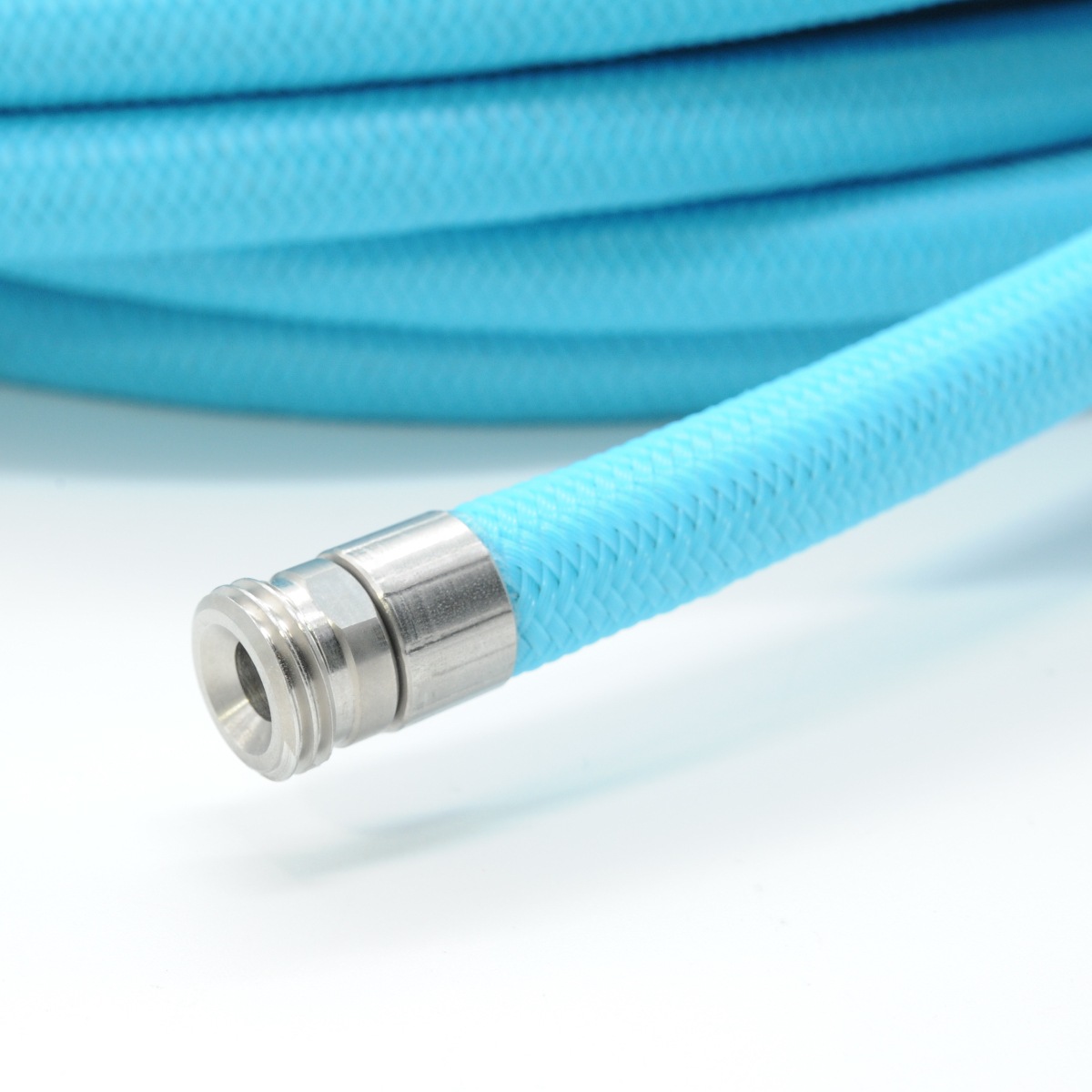 2分　水色ナイロン保護ホース