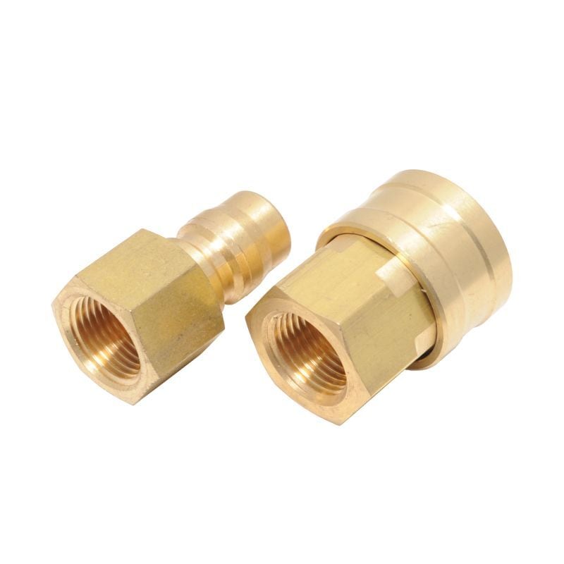 3/8ワンタッチカプラー 真鍮製 | 高圧洗浄部材,カプラ・継手・バルブ