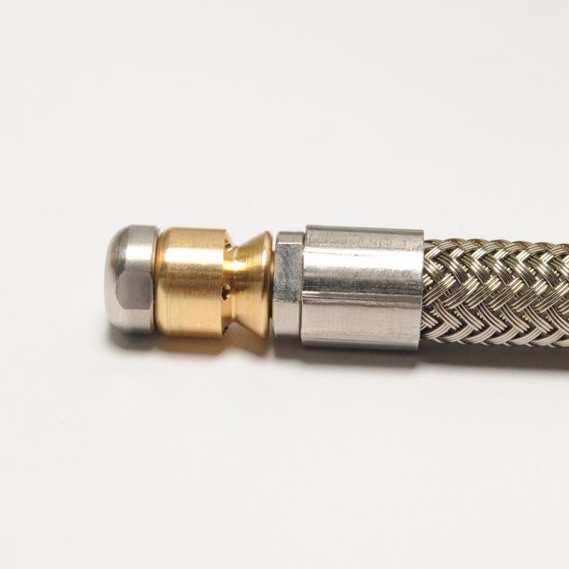 ステンレスワイヤーブレード 洗管ホース 内径4.0mm(1.2分)