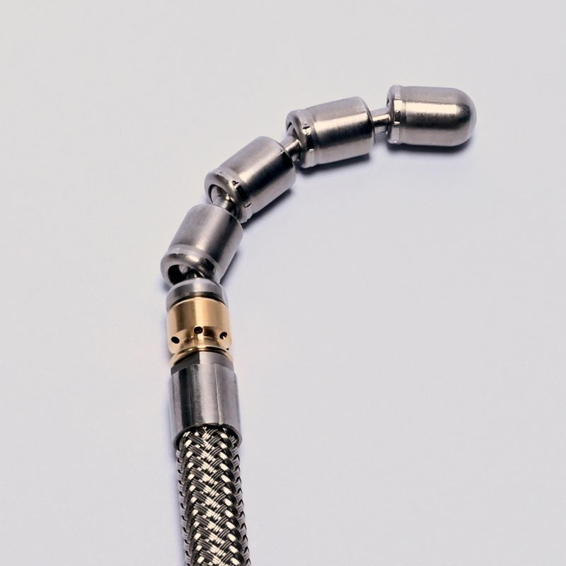 ステンレスワイヤーブレード 洗管ホース 内径4.0mm(1.2分)